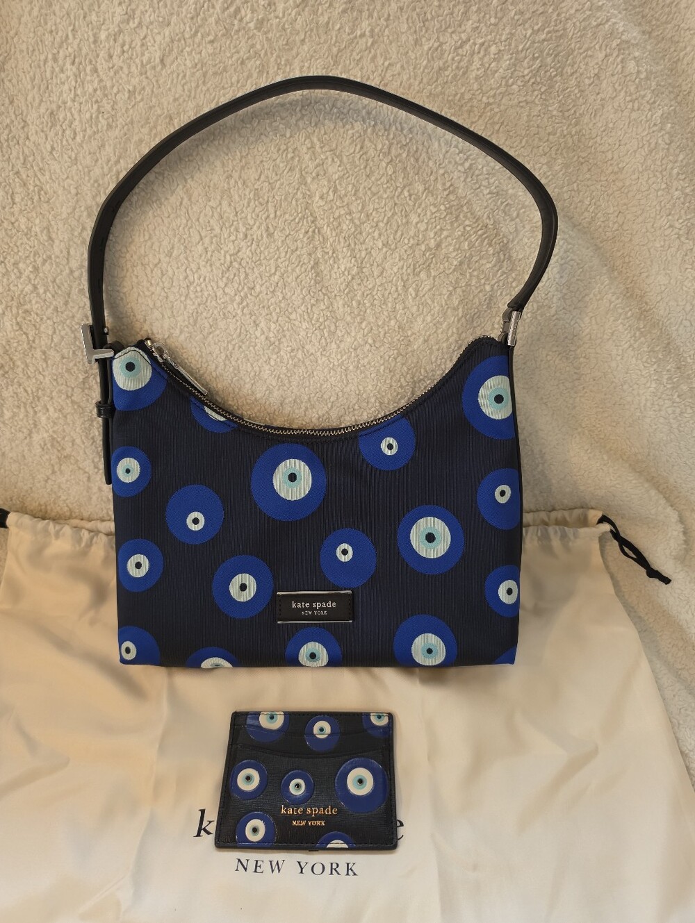 Kate Spade Sam Icon Evil Eye Shoulder Bag & Card Case